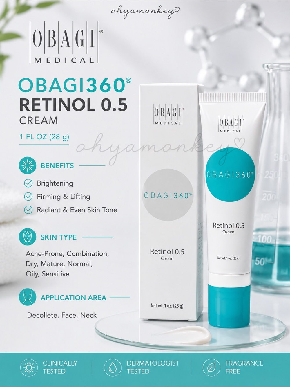 OBAGI360 Retinol 0.5 Cream $80